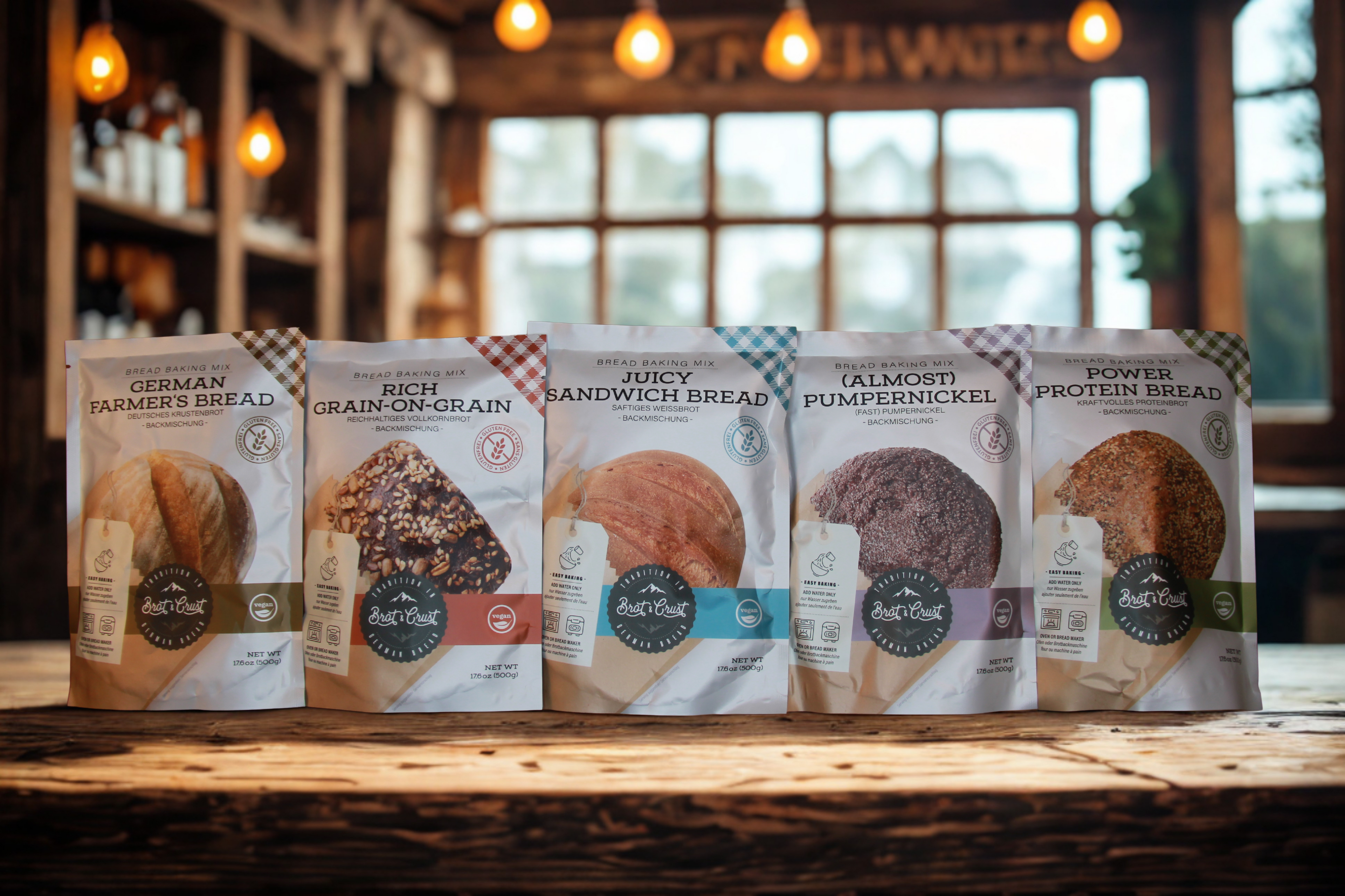 gluten free bread mixes from brot & crust