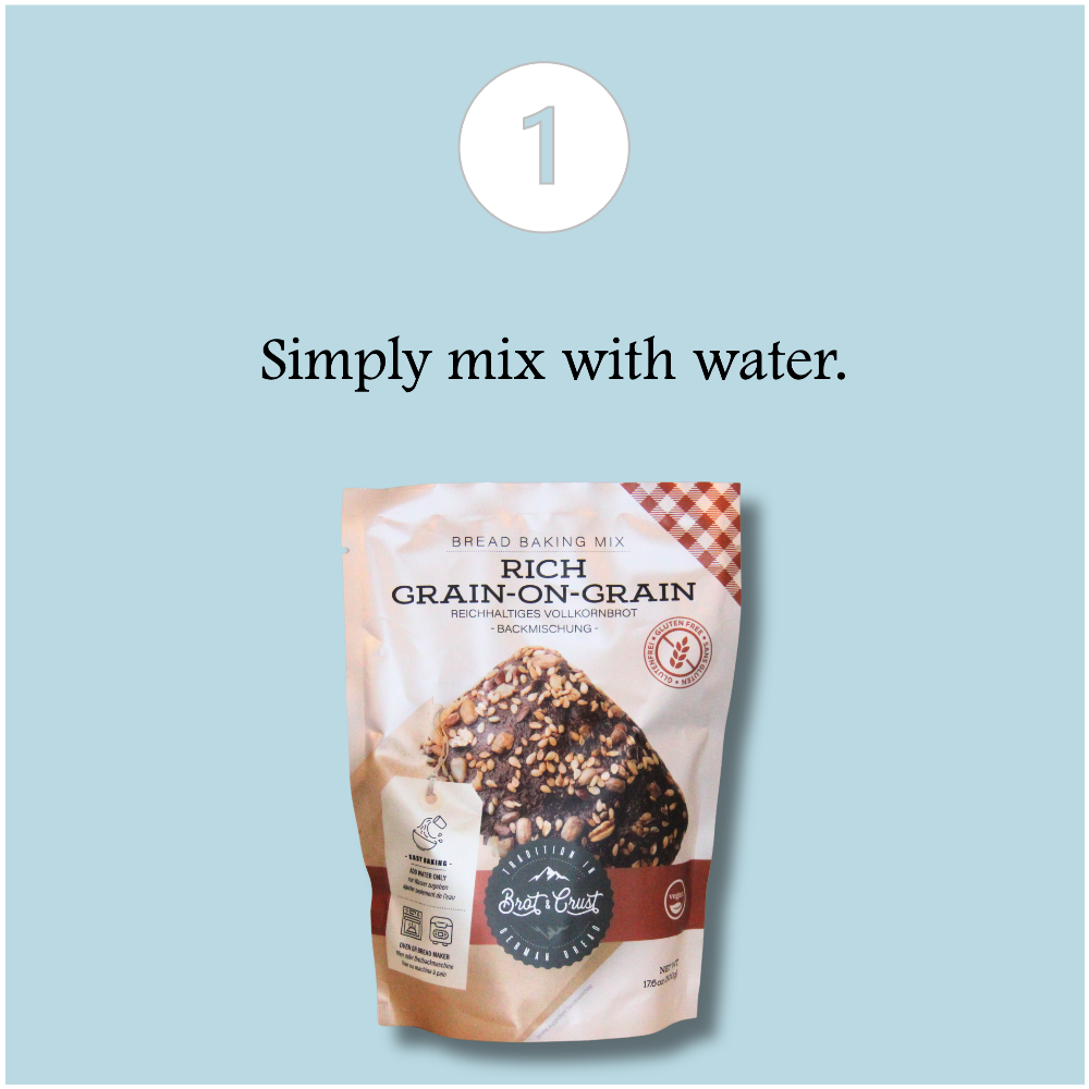 Gluten free bread baking mix