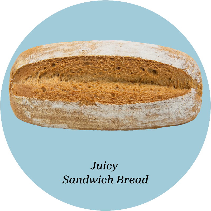 loaf of german gluten free sandwich bread