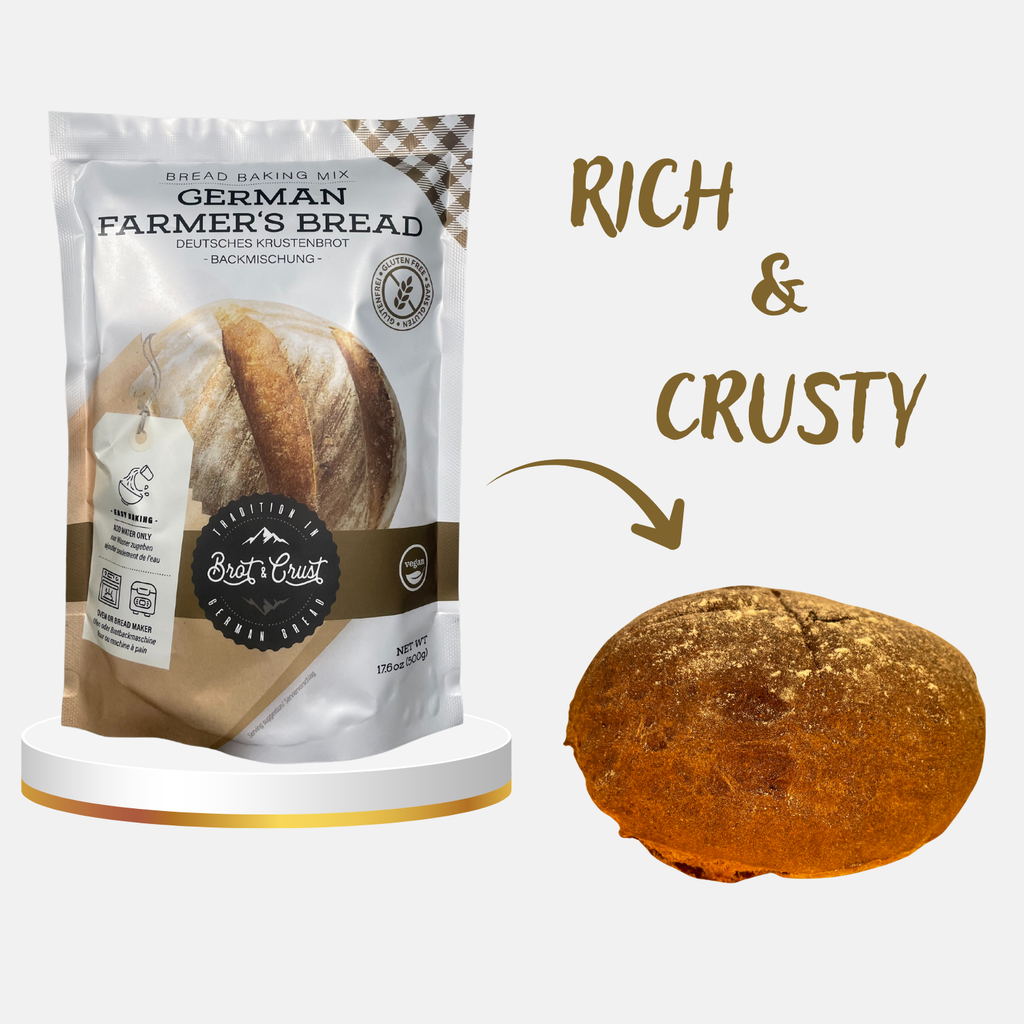 German Farmer's Bread mix easy baking