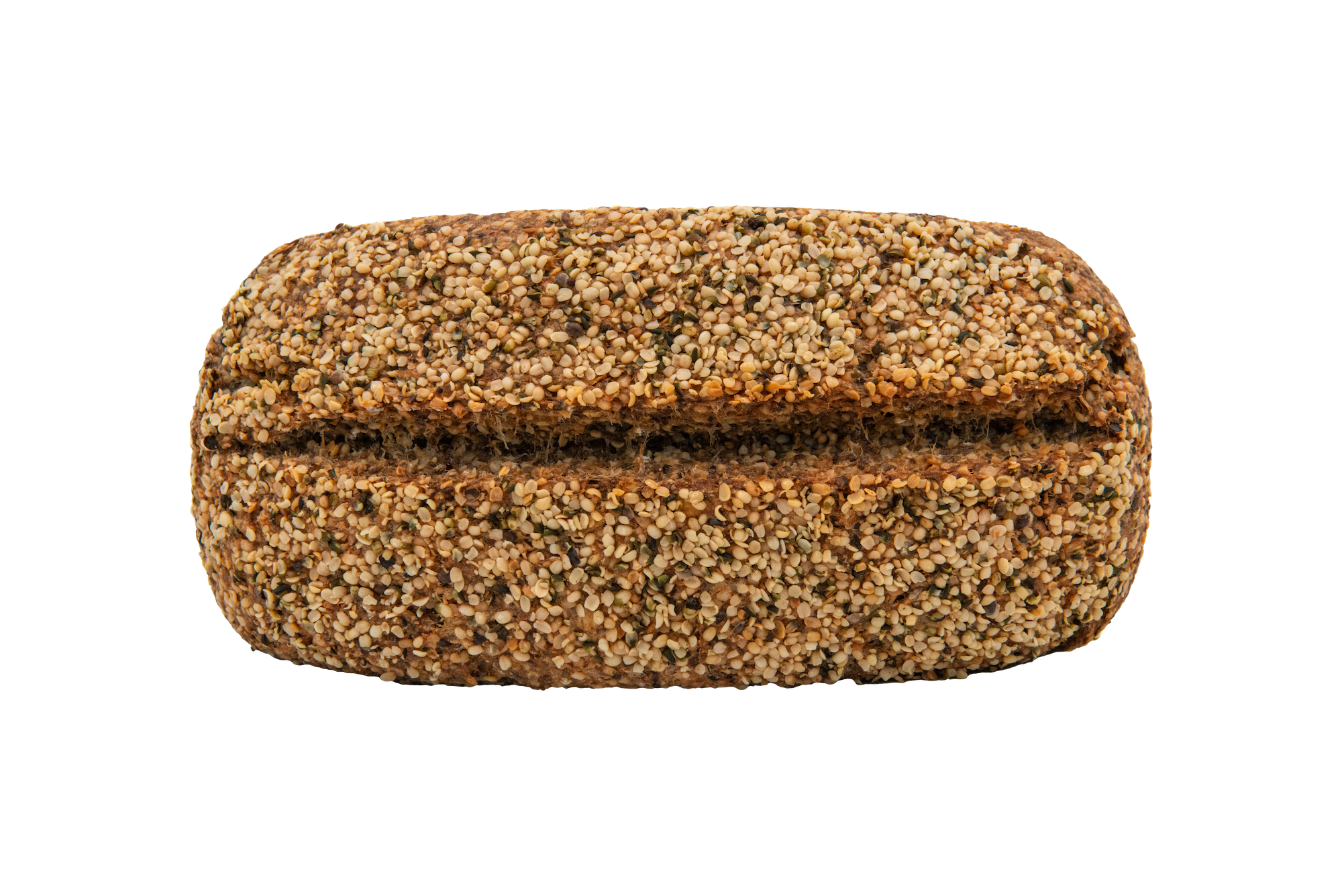 German loaf of gluten-free protein bread