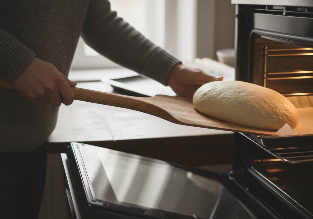 baking of gluten-free dough