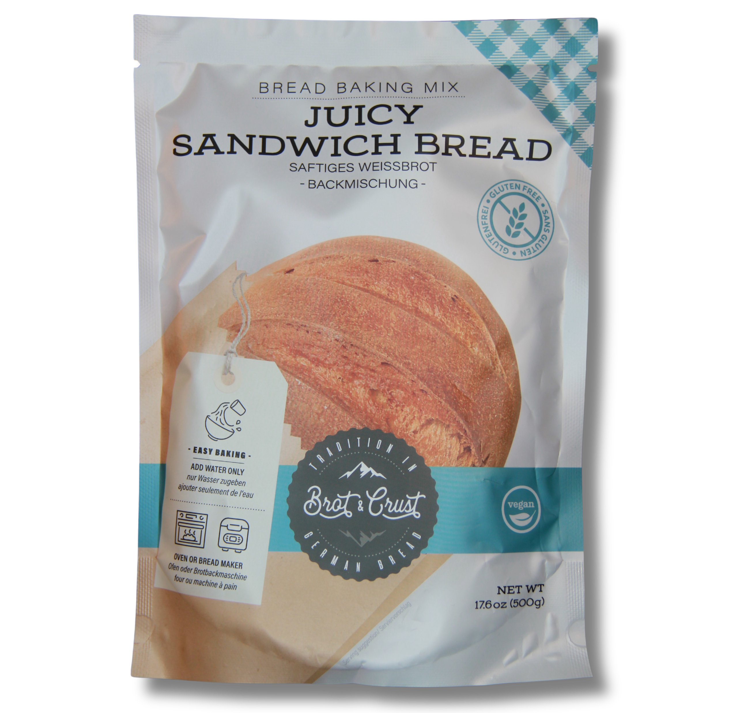 Juicy Sandwich Bread Baking Mix - Gluten Free