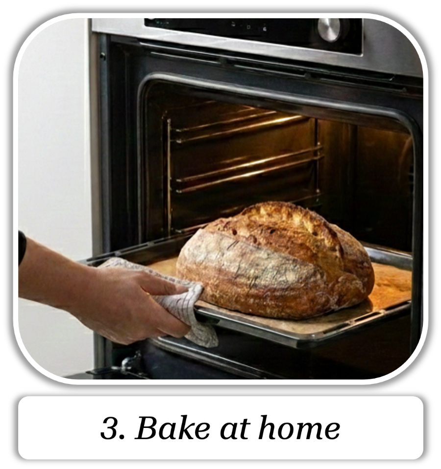 bake gluten free bread at home