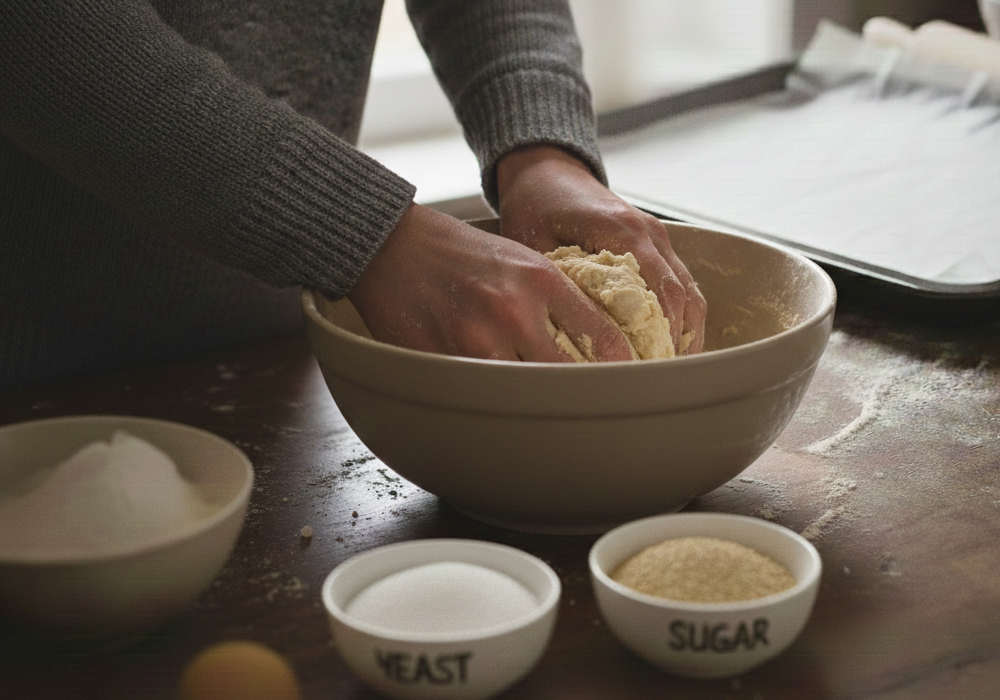 yeast and sugar for gluten-free baking